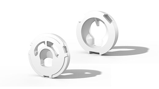 White seal and regulator disc