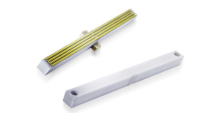 Ceramic linear Heat-Sinks for active single-channel liquid Cooling