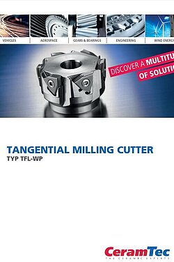 Cover picture of a SPK milling cutter brochure