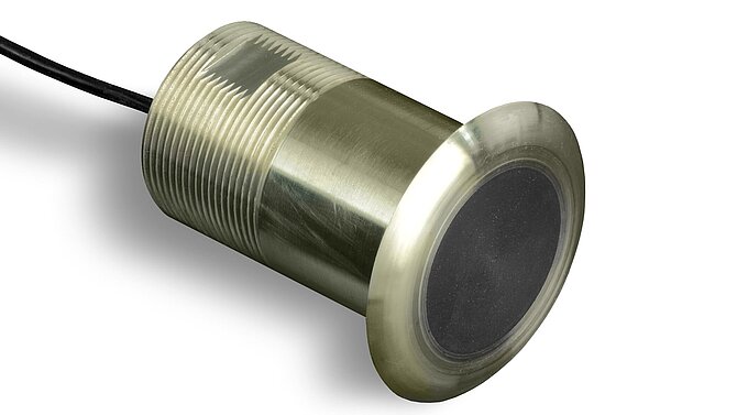 Sonar Transducer, white background