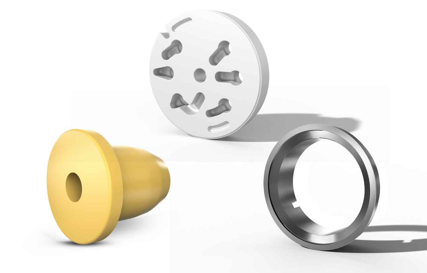 Verschiedene Produkte aus dem Bereich PVS Pumpen, Ventile und Dichtungen