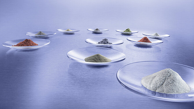 Übersicht verschiedene Keramik Werkstoffe