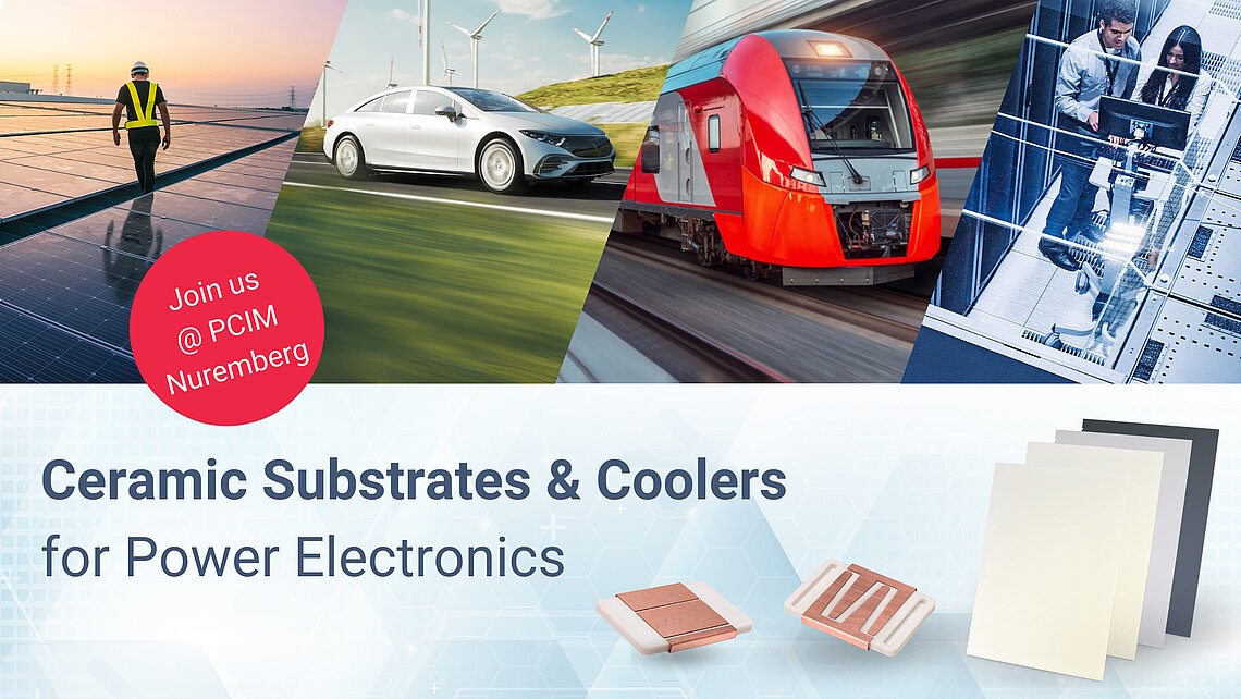 News article for the PCIM stand at CeramTec in Nuremberg in May 2025