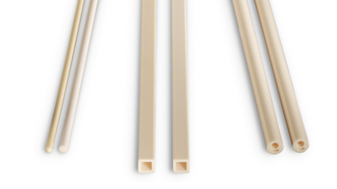 White Thermocouple and Protection Tubes