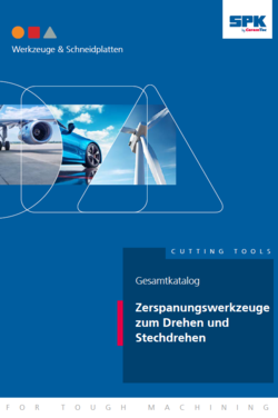SPK cutting tools complete catalogue 2025 Cover image