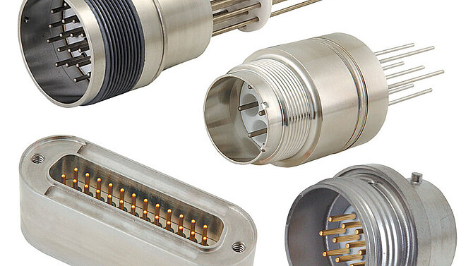 Metall-Keramik Multi-Pin-Stecker mit zwei oder mehr Leitern von CeramTec
