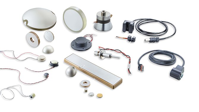 Piezoceramics and ultrasonic sensors and transducers