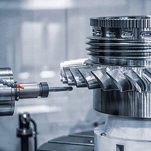 Metalworking CNC milling machine