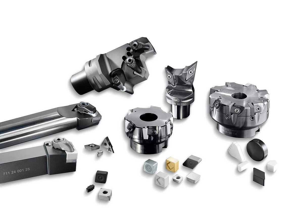 Auswahl an Schneidwerkzeugen der Marke CeramTec