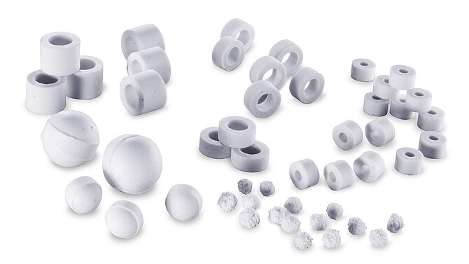 Keramische Katalysatorträger für die chemische Industrie