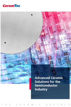 Cover picture of the CeramTec Semiconductor brochure from 2023