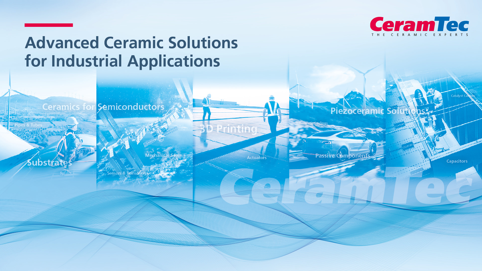 Flyer zum Event-Auftritt von CeramTec bei der Advanced Ceramics Show Birmingham 2026