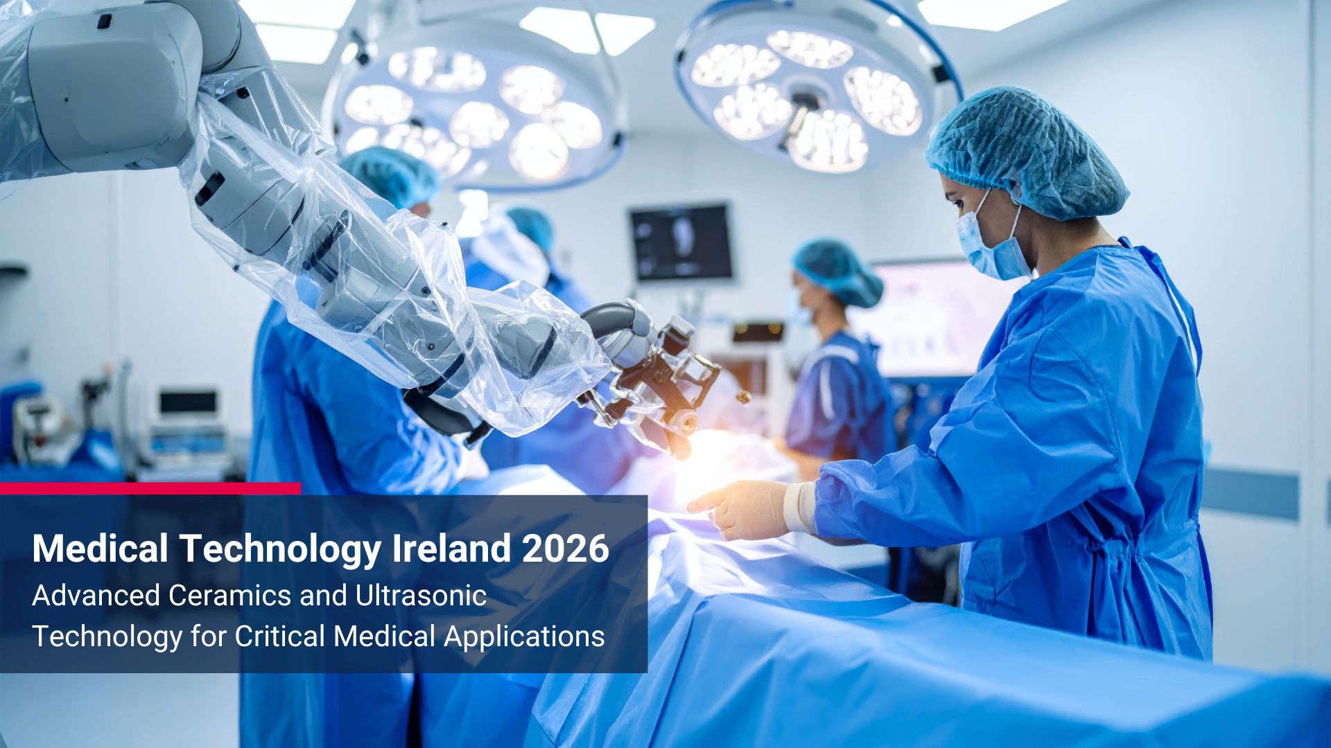CeramTec Flyer für die Medical Techology Ireland 2026 in Dublin