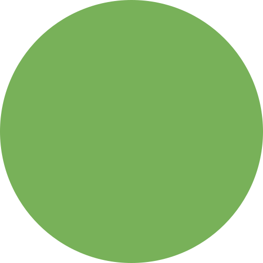 Green dot as a sign of confirmation