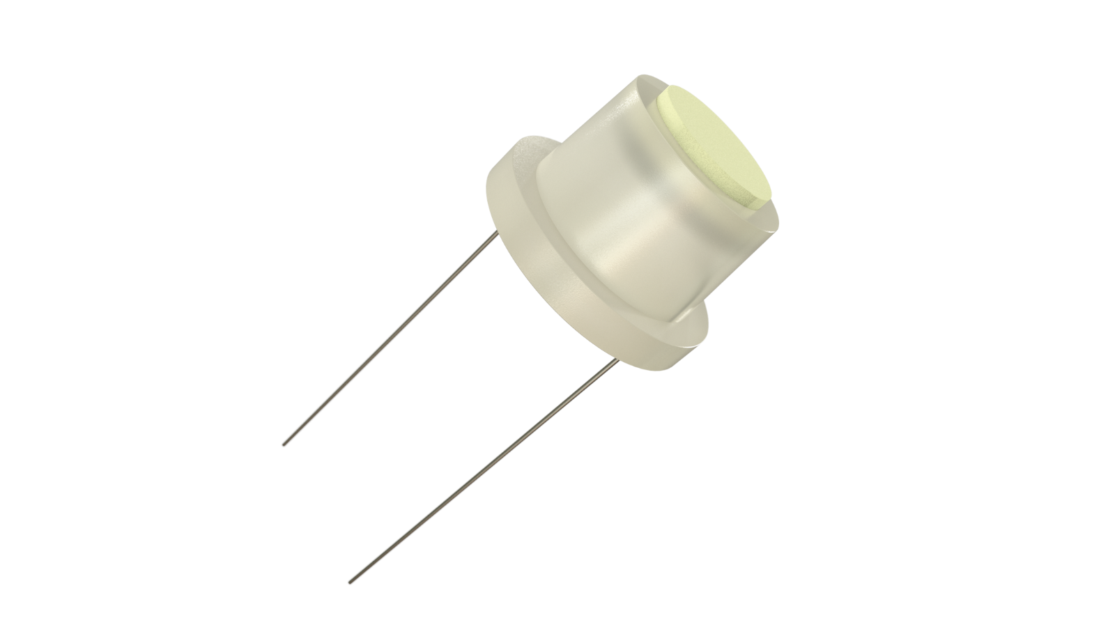 Bright CeramSense 200 kHz gas sensor against a white background