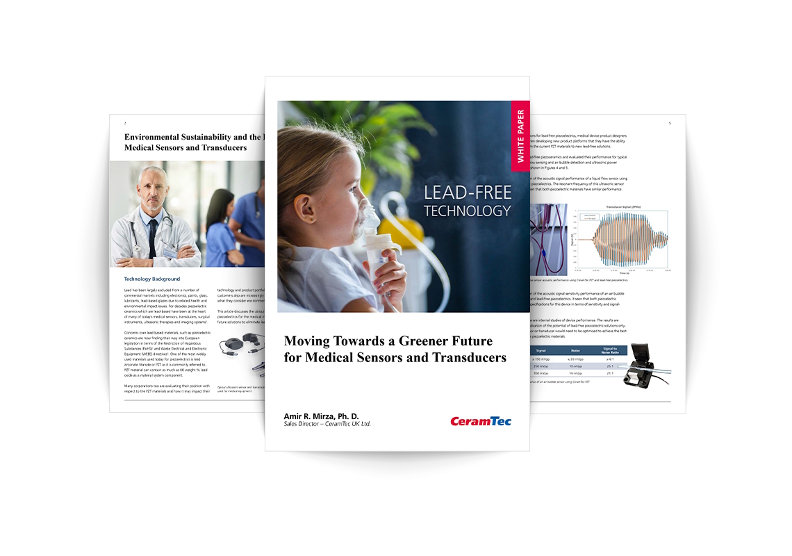 CeramTec Whitepaper lead-free piezoceramic Preview